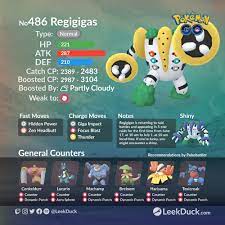 Regigigas in 5-star Raids - Leek Duck | Pokémon GO News and Resources