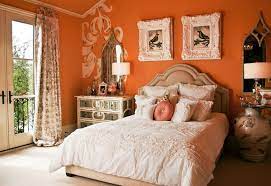 25 Elegant Orange Bedroom Decor Ideas