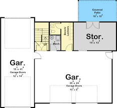 New American Carriage House Plan With