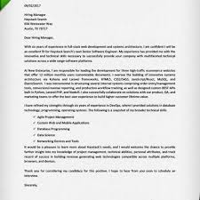 Software Engineer Cover Letter Sample Resume Genius In Cover