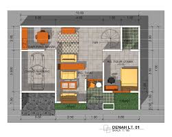 Pilihan denah rumah 2 kamar dengan desain terbaik fimell via fimell.com. 26 Inspirasi Desain Rumah 2 Lantai 6 X 10 Minimalis Modern Desain Id
