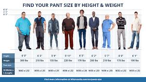 pants size conversion charts sizing