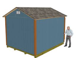 10x12 Gable Shed Plans
