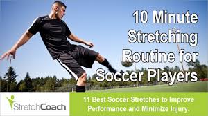 stretches for soccer the best soccer