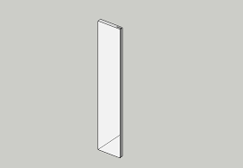 t slotted frame side to 45