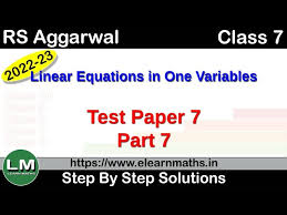 Rs Aggarwal Learn Maths