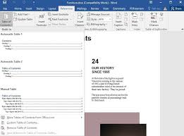 Apa 7th edition provides no guidelines for formatting a table of contents since this style guide is primarily used for journal article manuscripts where . How To Create A Table Of Contents In Word Wondershare Pdfelement
