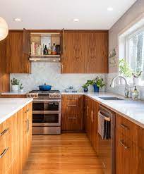 walnut slab kitchen simpson cabinetry