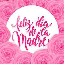 La vida no viene con un manual, viene con una madre. Feliz Dia De La Madre Mutter Tagesgrusskarte Rosaroter Blumenmuster Hintergrund Schriftzug Titel In Spanisch Lizenzfrei Nutzbare Vektorgrafiken Clip Arts Illustrationen Image 54729648