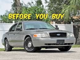 Ive seen many car videos here on youtube talking about great first cars, but many of them fail to mention the awesomeness that is the ford crown victoria. Watch This Before You Buy A Crown Victoria Police Interceptor Youtube