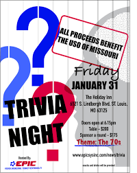 Did you scroll all this way to get facts about trivia night flyer? Thank You For Supporting Epic S Trivia Night Epic Systems