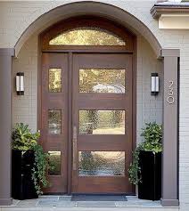 Front Doors Using Sidelights Transoms