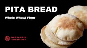 pita bread with 100 whole wheat flour