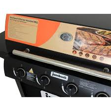 gas bbq grill hooded barbeque