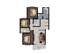 color floor plan creative image picture