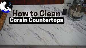 how to clean and maintain corian solid