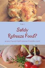 refreeze food that thawed is it safe