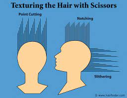 thin out hair without thinning scissors