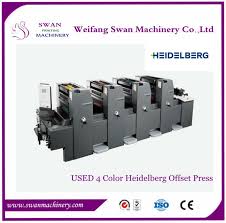 used four color heidelberg pm74
