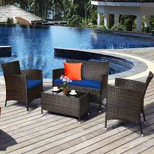 Outdoor Rattan Sofa Set