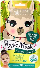 matte face mask eveline cosmetics