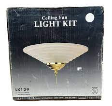 Vtg Libco Ceiling Fan Light Kit Lk129