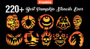 290 Free Printable Halloween Pumpkin Carving Stencils
