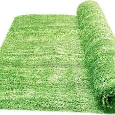 artificial green gr area rug
