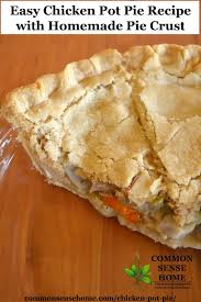 easy en pot pie recipe with