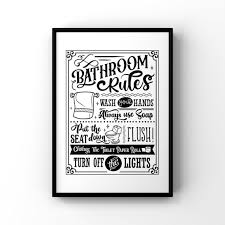 Bathroom Decor Bathroom Prints Bathroom