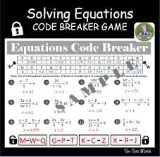 Solving Rational Equations Code Breaker