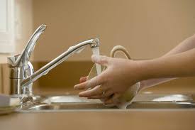single lever kitchen sink faucet
