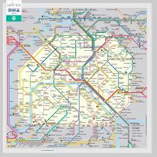 paris metro map zones tickets and