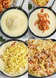 easy shrimp alfredo spend with pennies