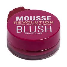 makeup revolution mousse blusher pion deep pink 6g