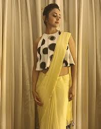 lovely saree for farewell looks women