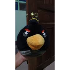 Angry Bird Black Bomb Stufftoys Character Plushies