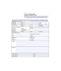 Air conditioning service record template: Free 9 Inspection Report Forms In Ms Word Pdf