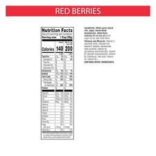 red berry special k cereal 325g