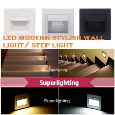 Led Recessed Wall Luminaire Step Light