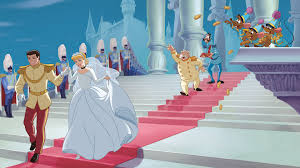 wedding on princess cinderella and