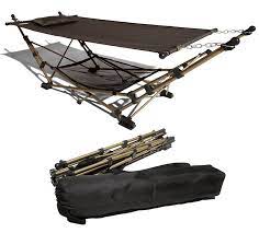 Macsports portable foldable hammock with removable canopy & carry case Strathwood Basics Portable Folding Hammock