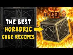 best horadric cube recipes in diablo 2