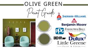 28 Best Olive Green Paint Colors