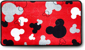 mickey mouse rugs bathroom rug non