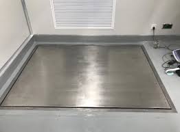 outdoor stainless steel floor scale