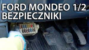 Gdzie są bezpieczniki w Ford Mondeo MK1 / MK2 - YouTube