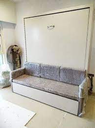 wall bed with sofa for home