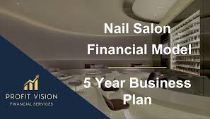 excel template nail salon financial
