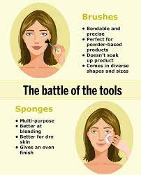 makeup sponges vs brushes